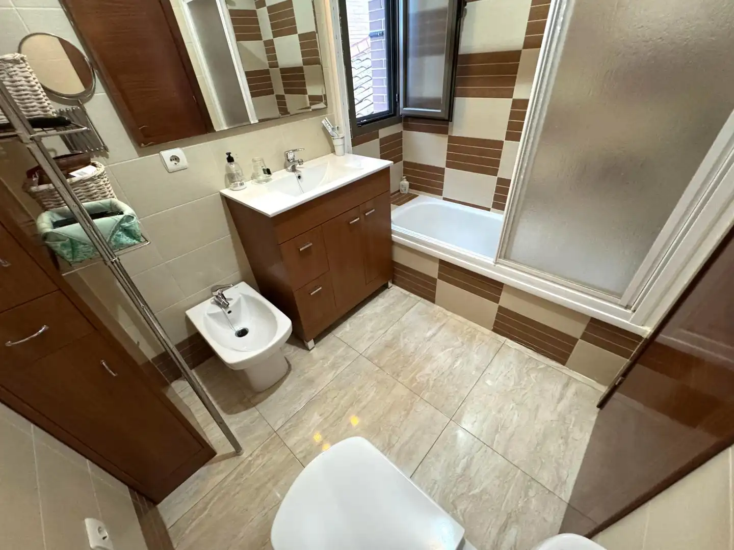 Baño de Casa adosada en venta en Punta Umbría con Aire acondicionado, Terraza y Amueblado