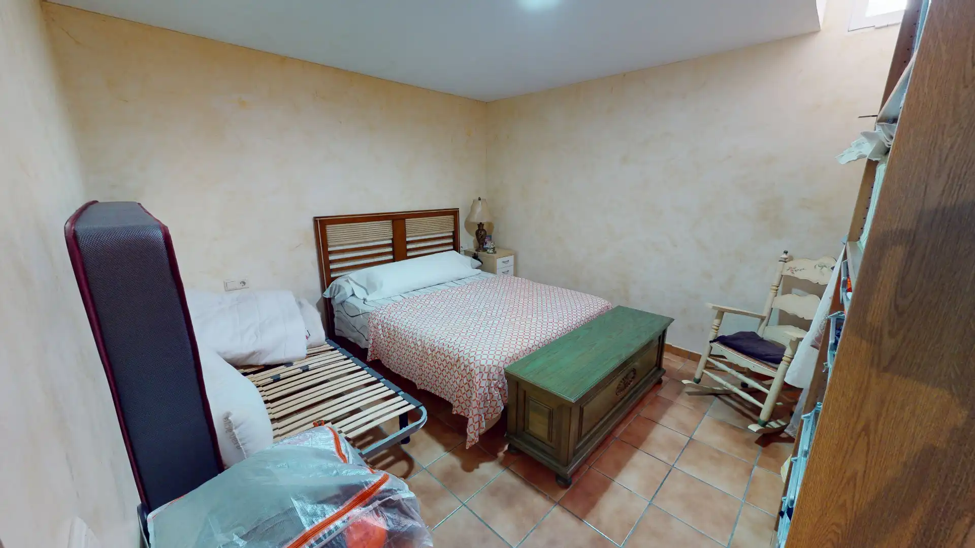 Habitación de Casa adosada en venta en Aspe con Aire acondicionado, Terraza y Amueblado
