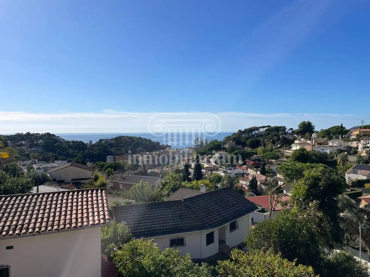 Vista exterior de Casa o xalet en venda en Lloret de Mar amb Calefacció, Jardí privat i Terrassa