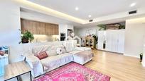 Living room of Flat for sale in Montgat  with Air Conditioner, Terrace and Swimming Pool