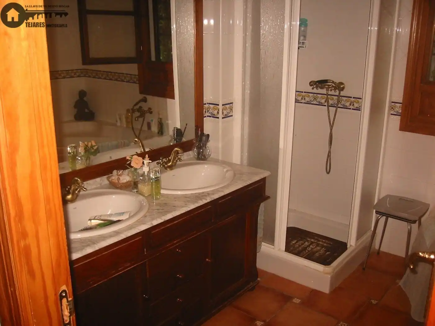 Baño de Casa o chalet en venta en Albacete con Aire acondicionado, Jardín privado y Piscina