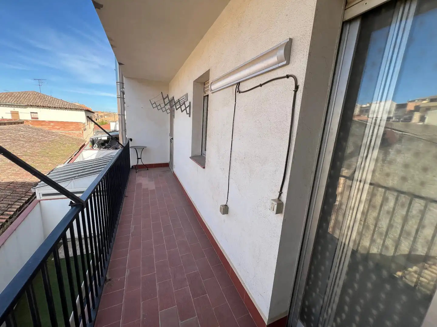 Balcony of Flat for sale in Arbeca  with Heating, Terrace and Storage room