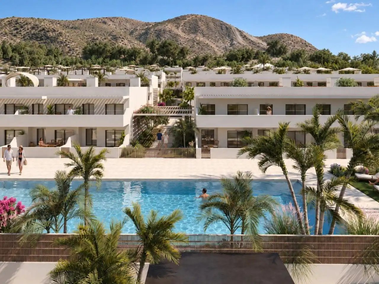 Apartment mit Pool zum Verkauf in San Juan de los Terreros