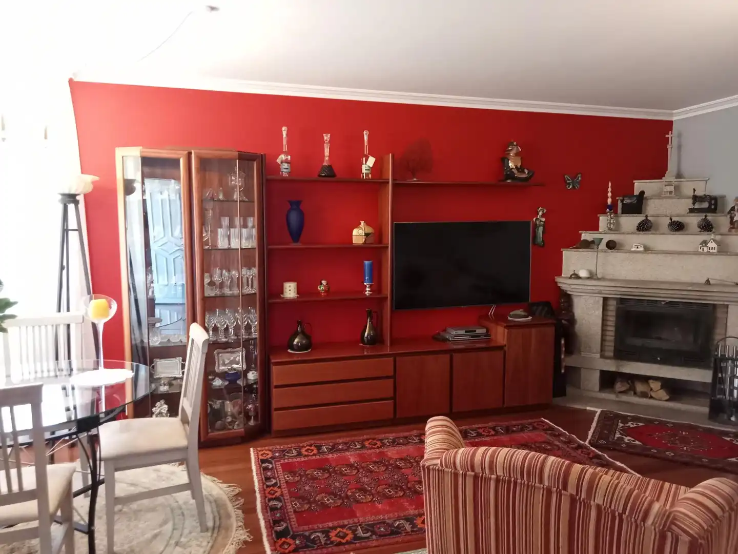 Sala de estar de Casa o chalet en venta en Vilagarcía de Arousa con Calefacción, Piscina y Balcón