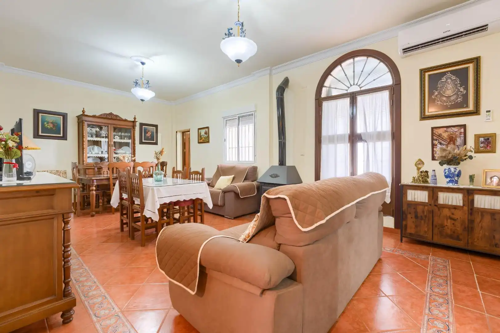 Sala de estar de Casa adosada en venta en Olivares
