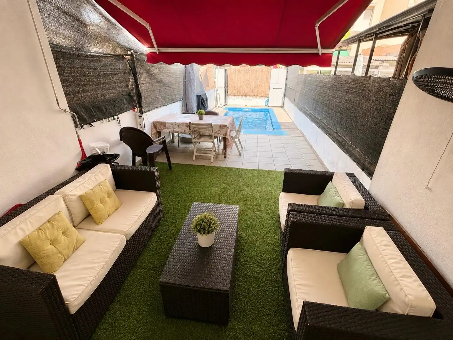 Terrassa de Casa o xalet en venda en Granollers amb Calefacció, Jardí privat i Terrassa