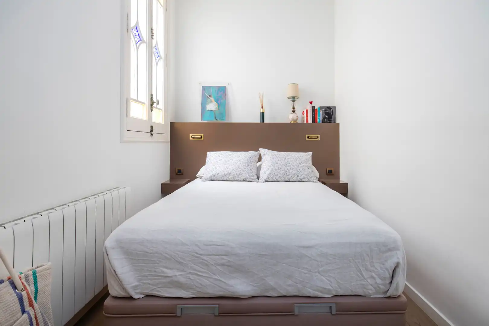 Bedroom of Apartments for rent in Barcelona  with Air Conditioner, Heating and Terrace