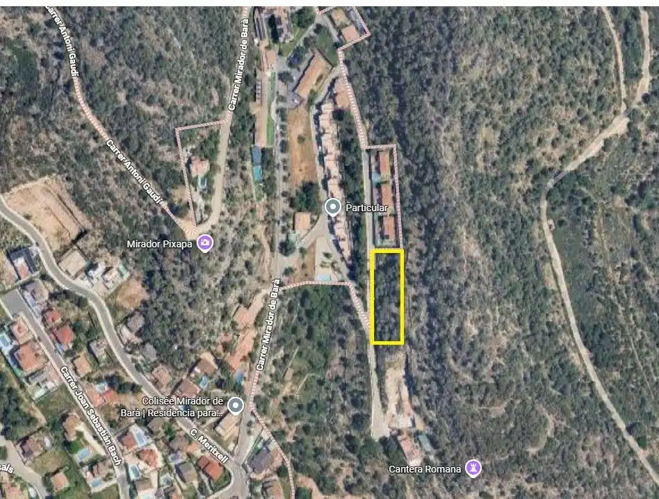 Terreny residencial en venda a Carrer del Mirador de Barà, imagen 5