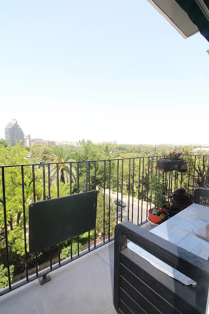 Balcony of Flat for sale in Valencia  with Air Conditioner, Heating and Balcony