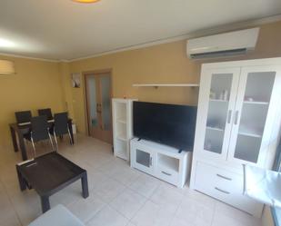 Living room of Flat for sale in Castellón de la Plana / Castelló de la Plana  with Air Conditioner and Furnished