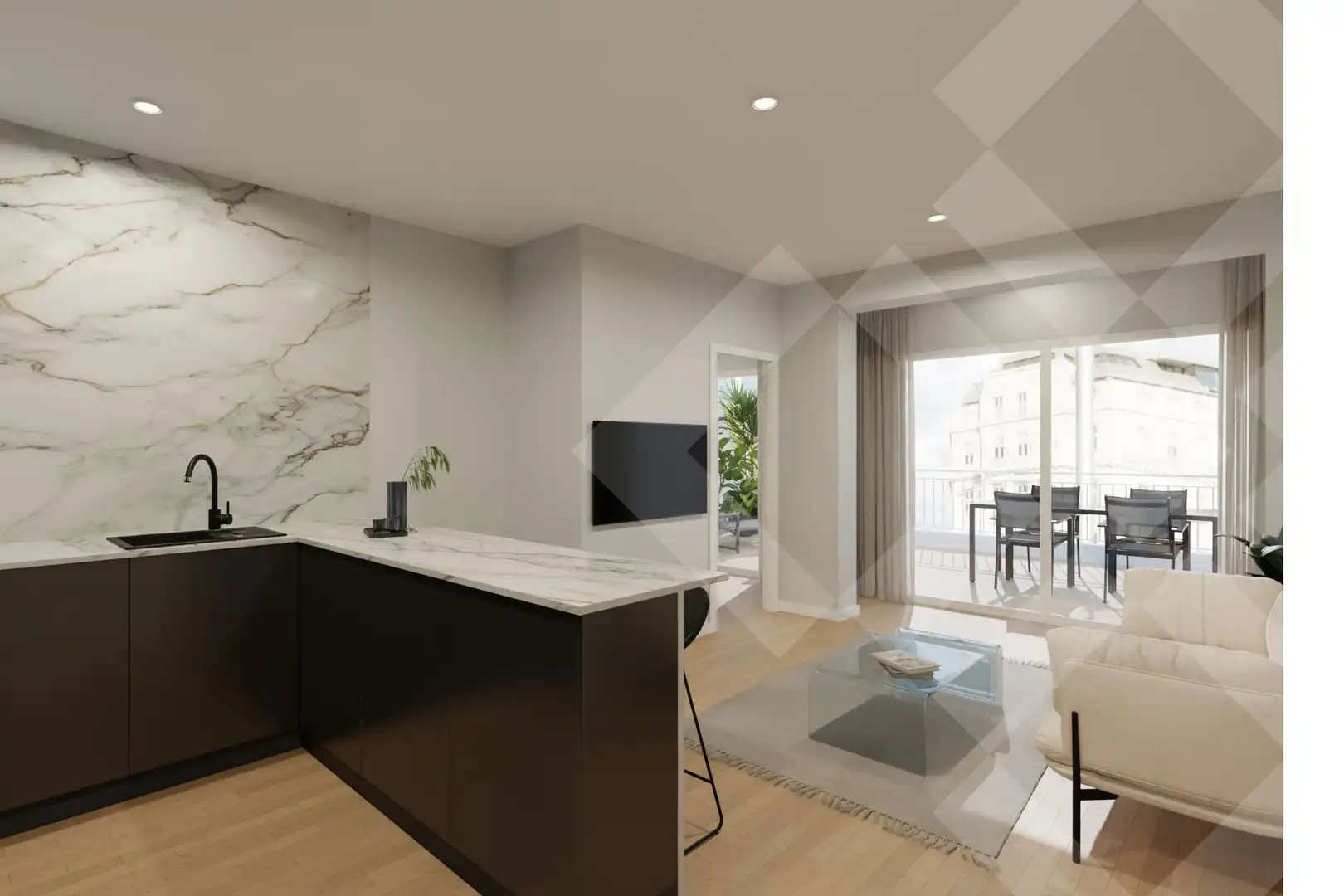 Penthouse mit Aufzug zum Verkauf in Carrer de Sants, imagen 2