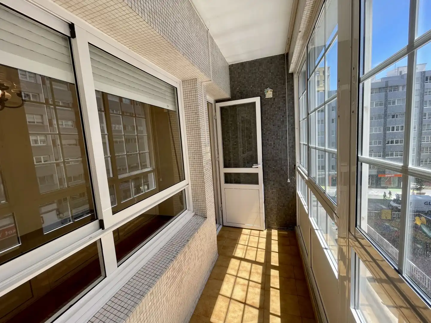 Balcony of Flat for sale in A Coruña Capital 