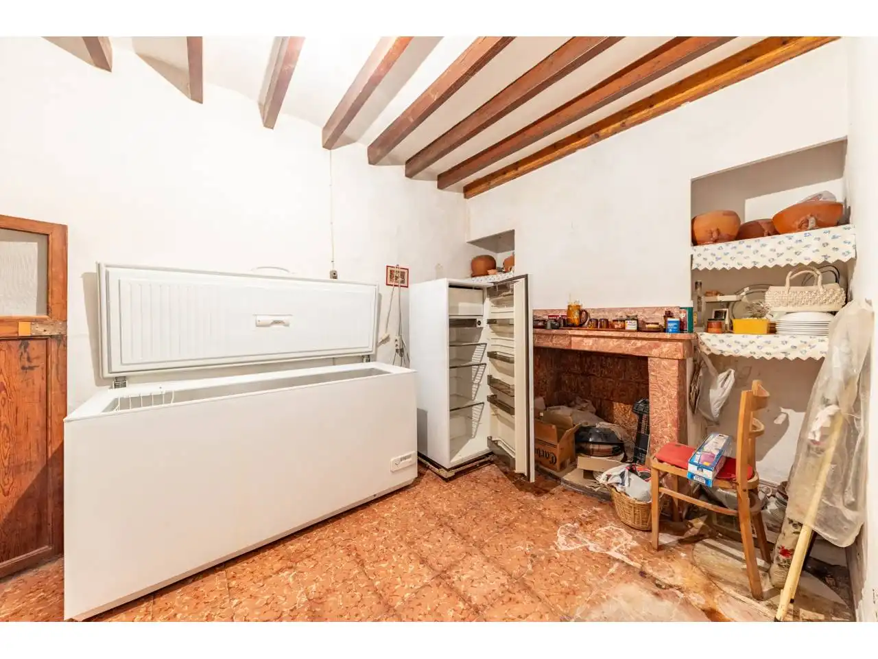 Cuina de Casa o xalet en venda en Sa Pobla amb Terrassa