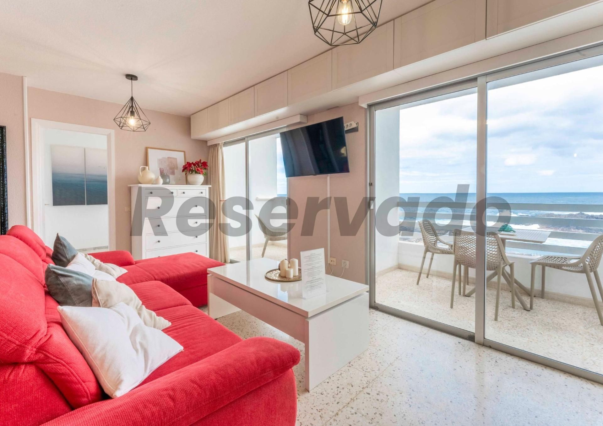 Living room of Flat for sale in Tacoronte  with Heating, Private garden and Terrace