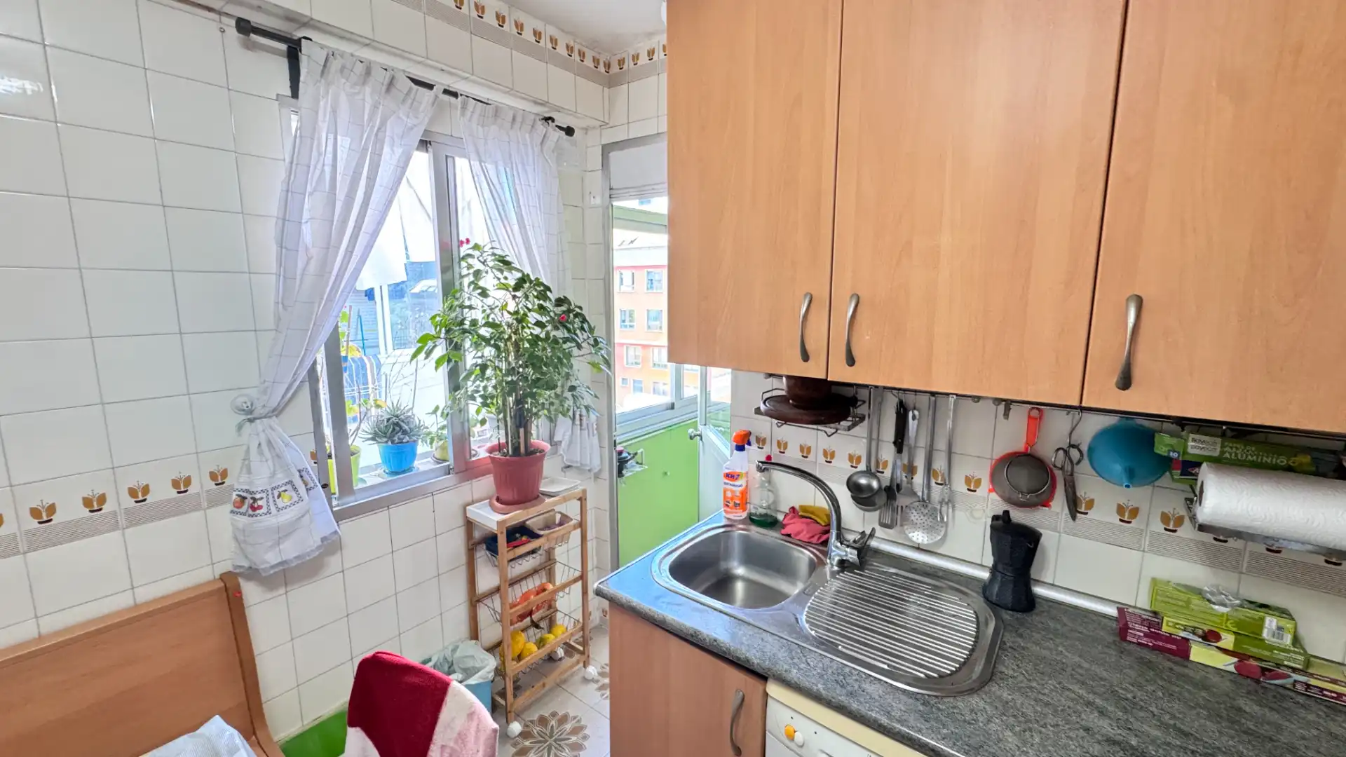 Cocina de Piso en venta en Arteixo con Parquet, Horno y Lavadora