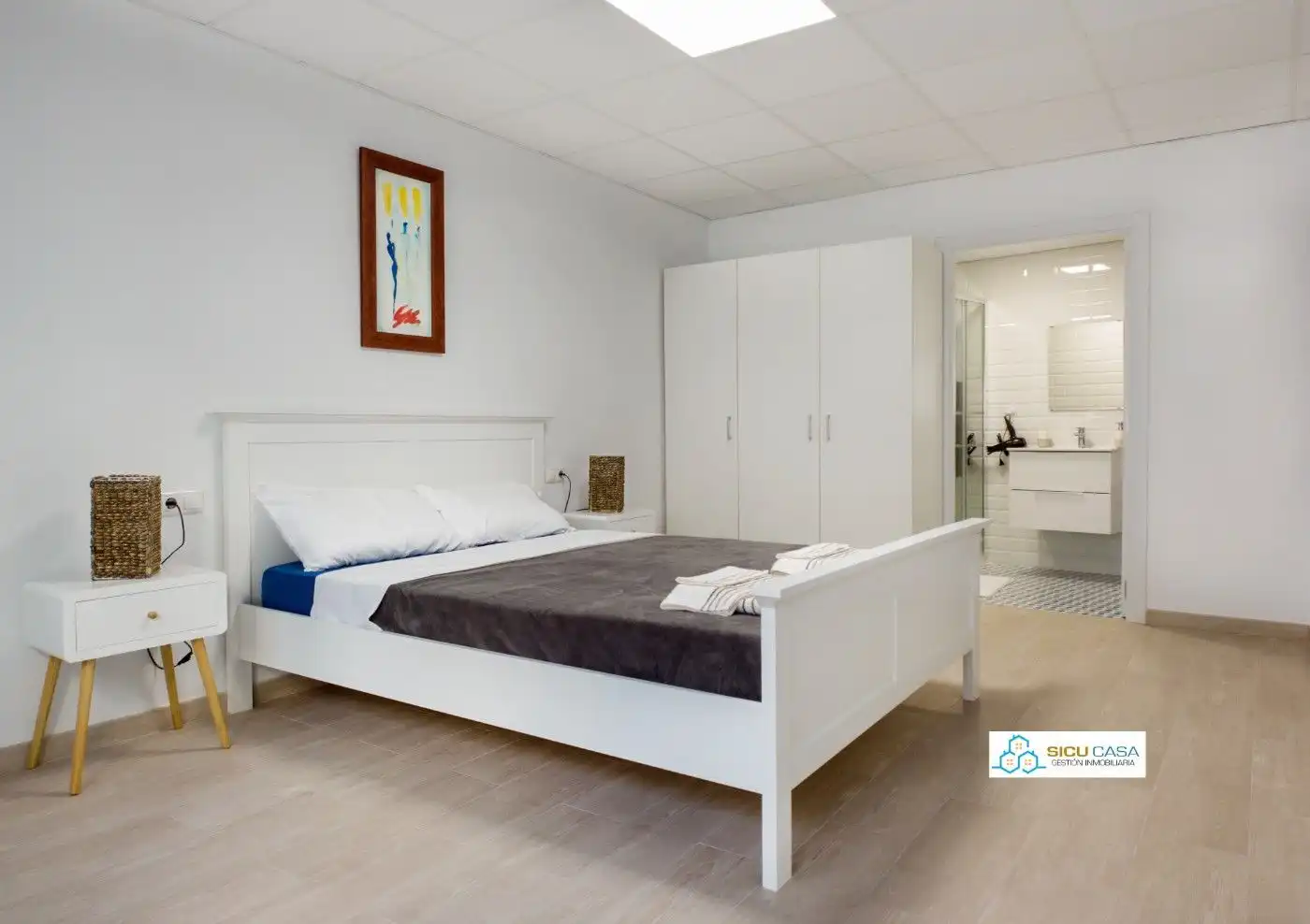 Bedroom of Houses for sale in Jijona / Xixona  with Air Conditioner, Terrace and Storage room