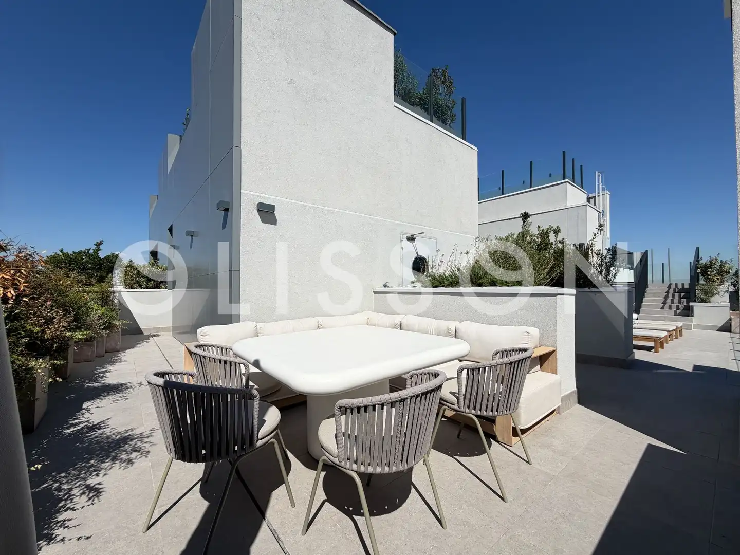 Terraza de Piso de alquiler en Madrid con Aire acondicionado, Calefacción y Terraza