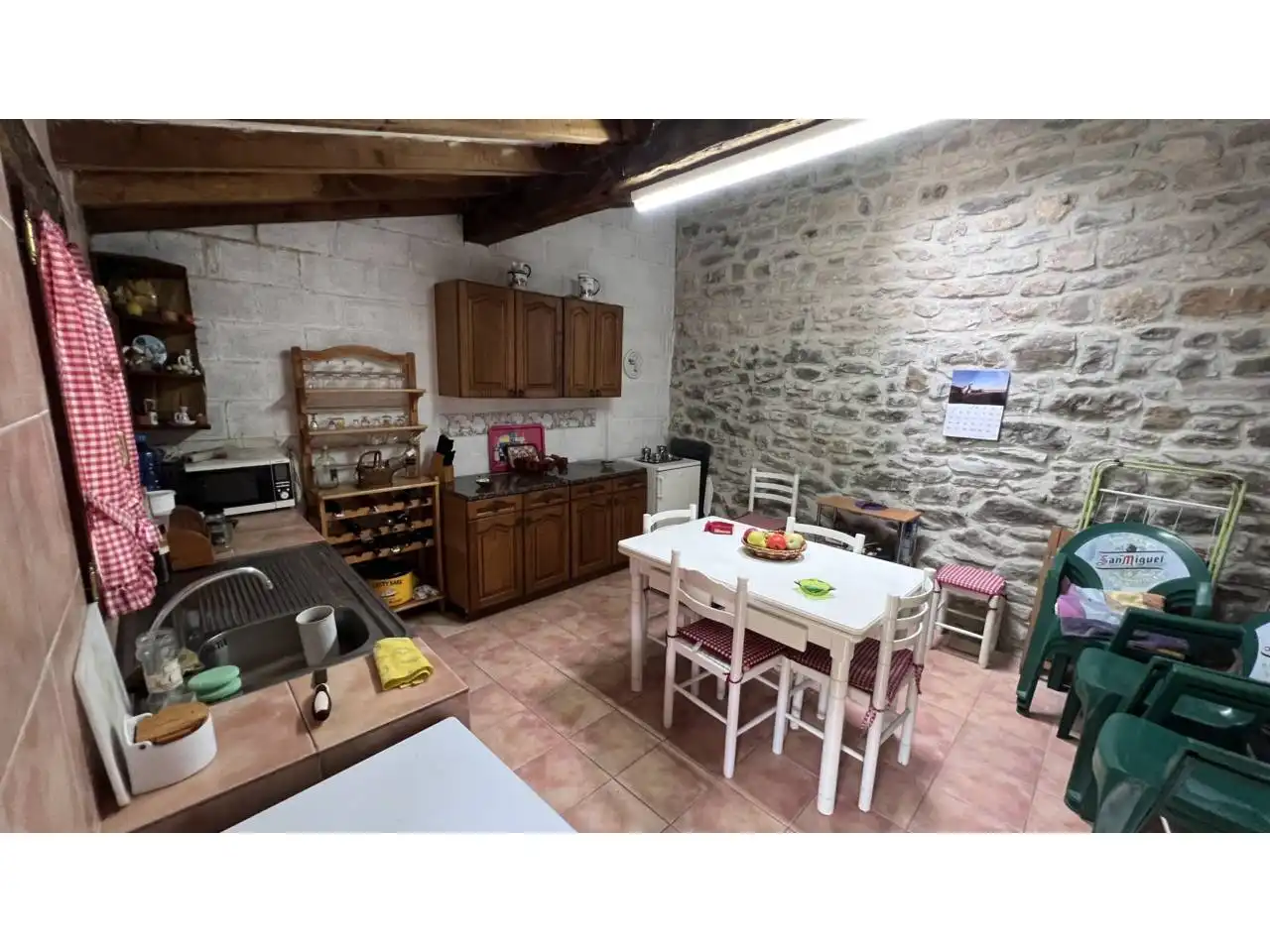 Kitchen of Detached homes for sale in Merindad de Sotoscueva  with Private garden, Terrace and Furnished