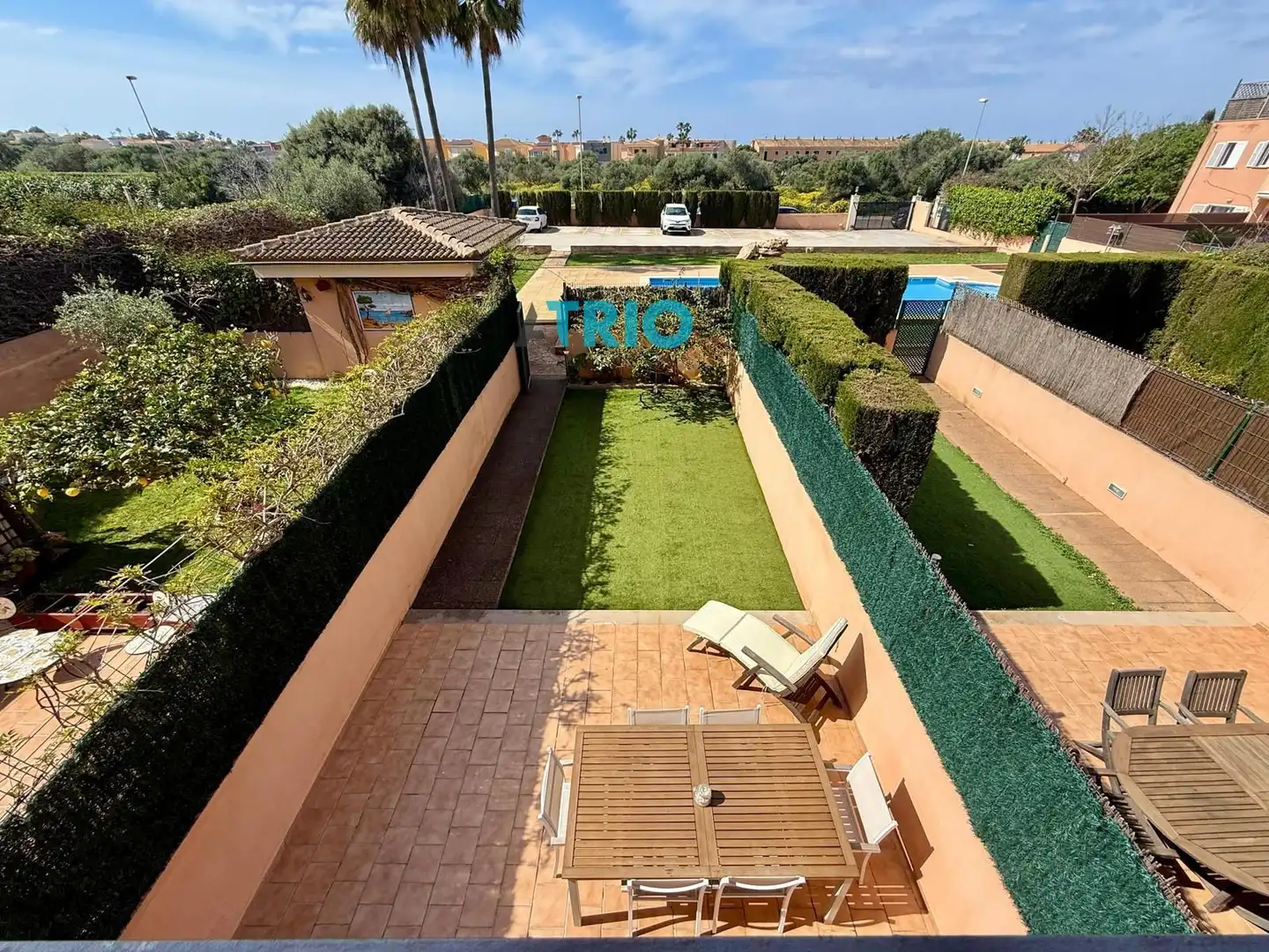 Garden of Duplexes for sale in Llucmajor  with Air Conditioner, Heating and Terrace