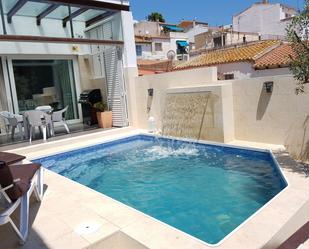 Swimming pool of House or chalet for sale in Colera  with Air Conditioner, Terrace and Swimming Pool