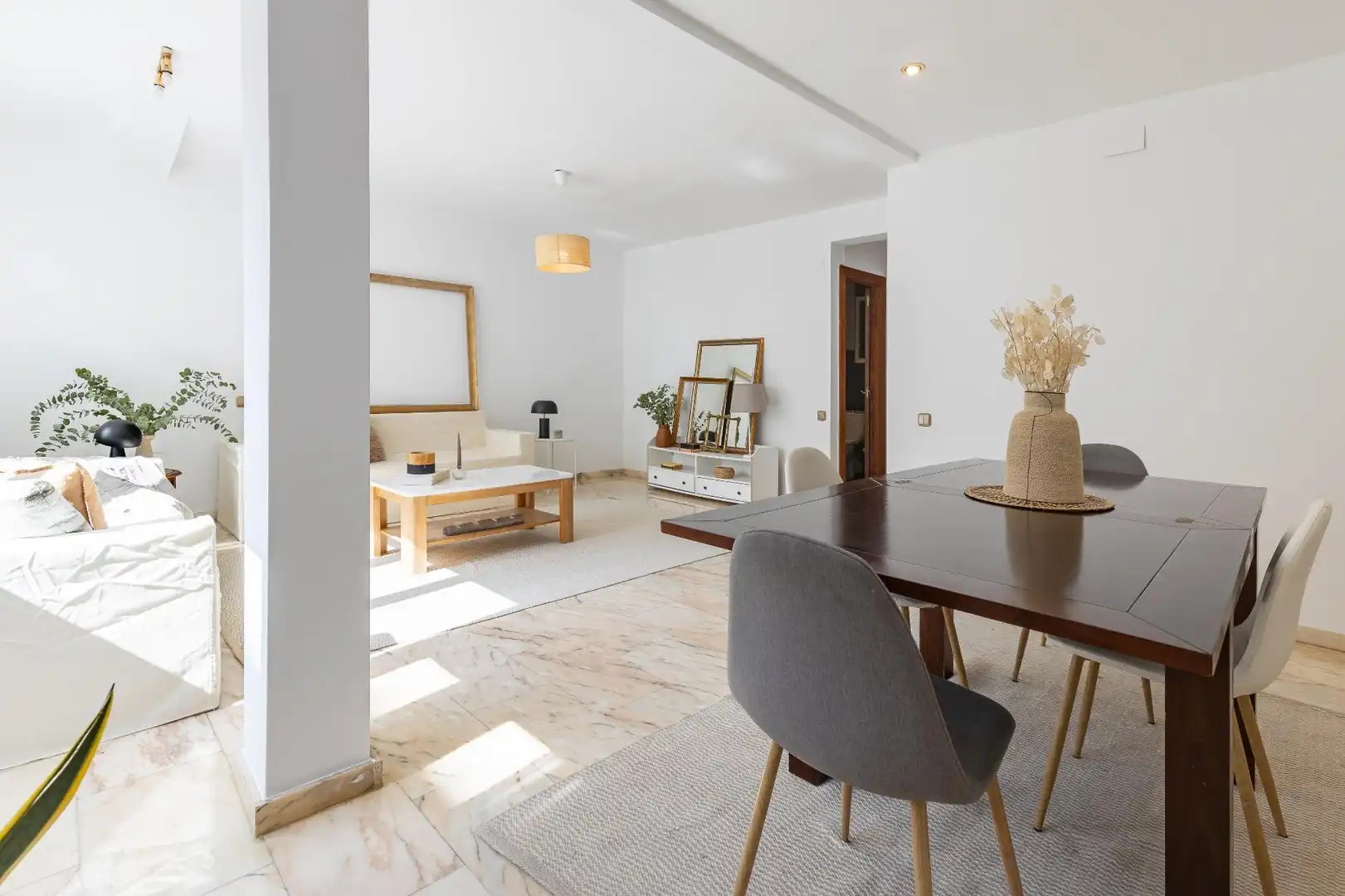 Dining room of Flat for sale in Valencia  with Air Conditioner