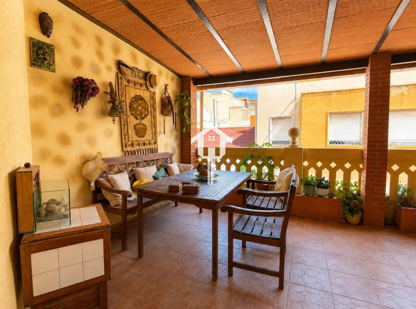 Terraza de Casa adosada en venta en Alicante / Alacant