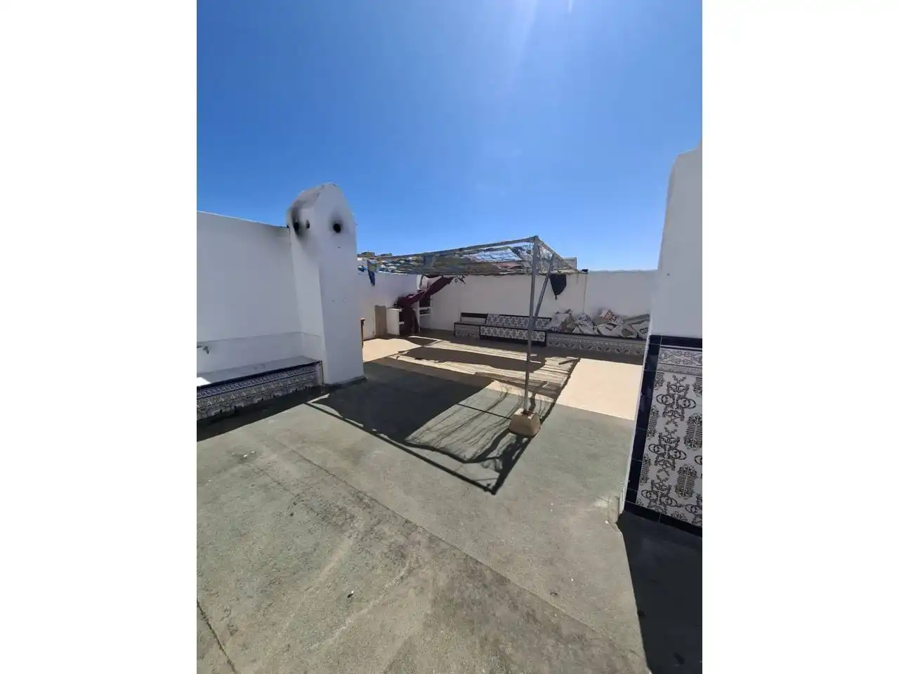 Terraza de Casa adosada en venta en Roquetas de Mar con Aire acondicionado y Terraza