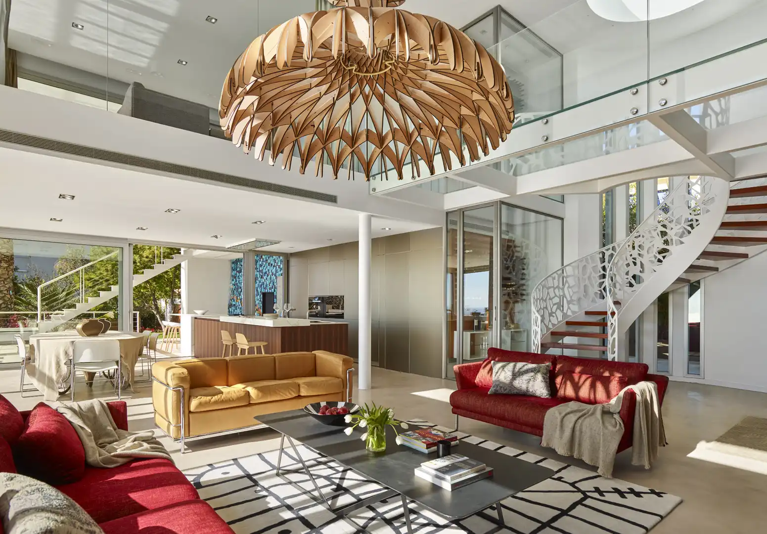 Sala de estar de Casa o chalet en venta en Barcelona con Aire acondicionado, Calefacción y Jardín privado