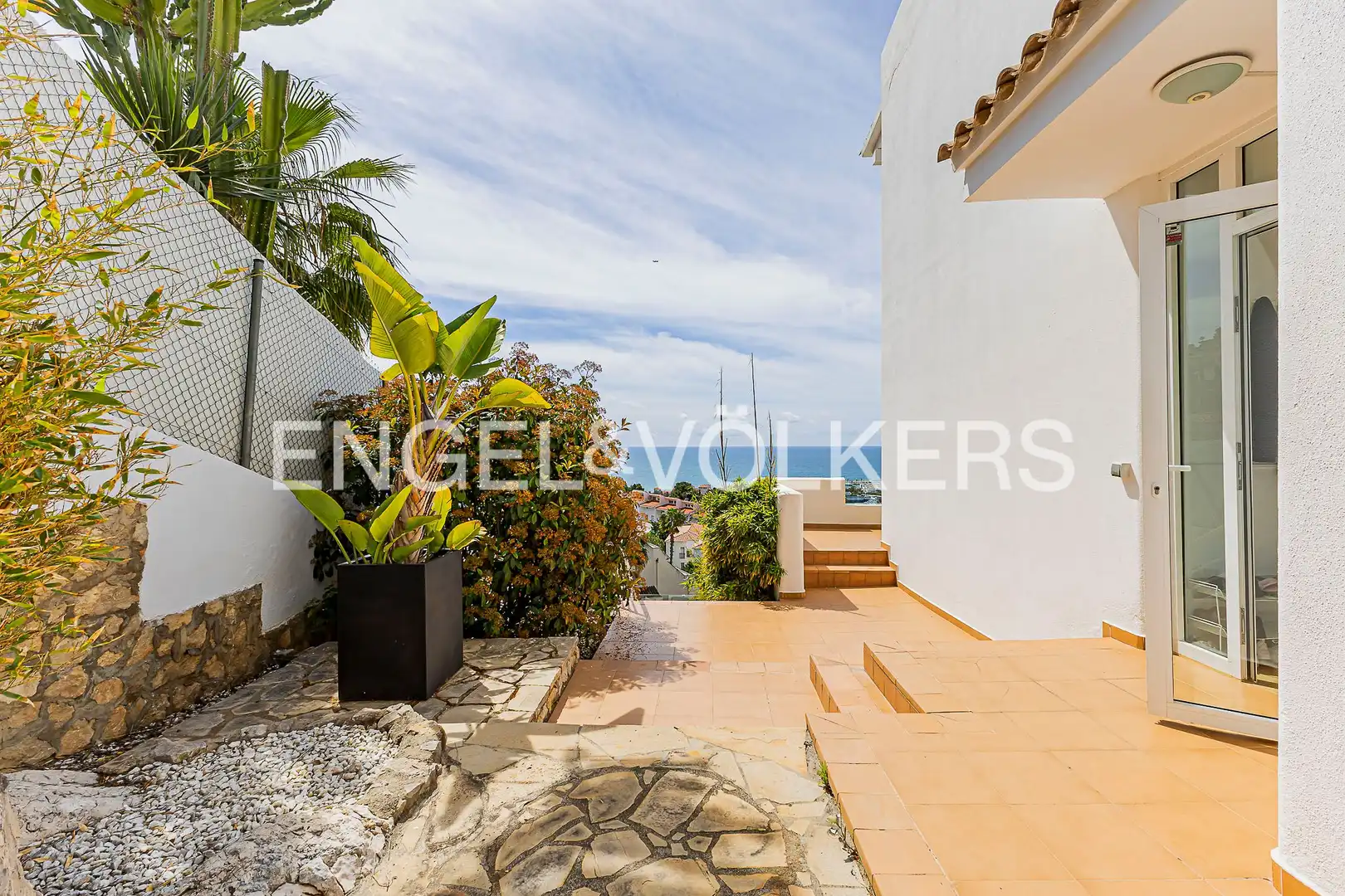 Terraza de Casa o chalet en venta en Sitges con Aire acondicionado, Calefacción y Jardín privado