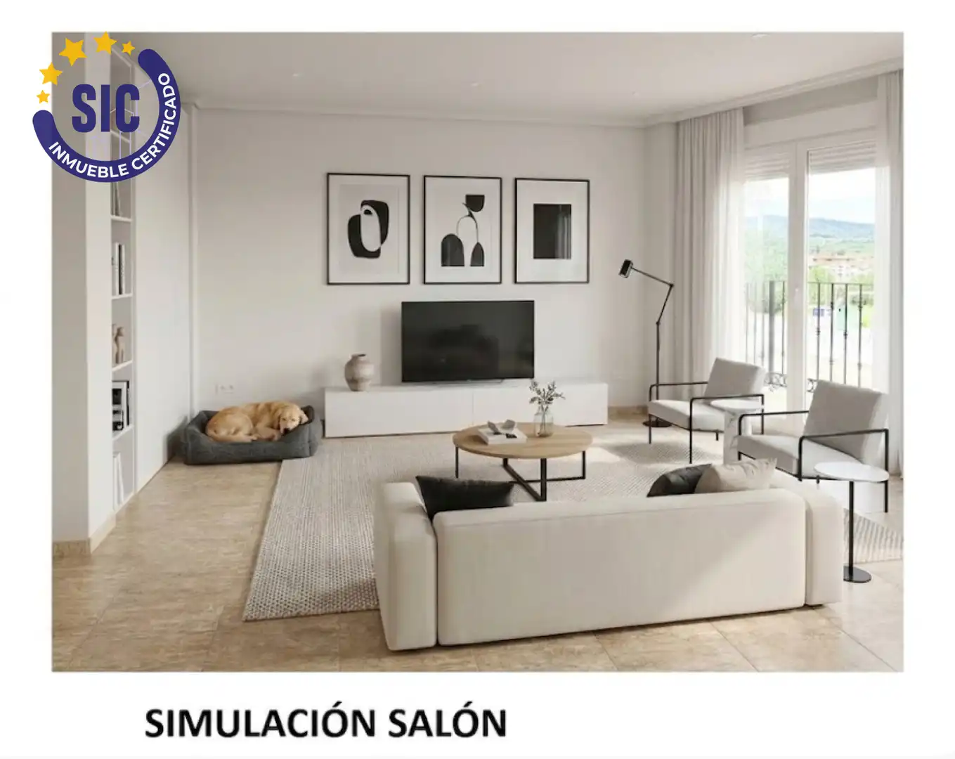 Sala d'estar de Casa adosada en venda en Sant Joan de Moró amb Jardí privat, Terrassa i Traster
