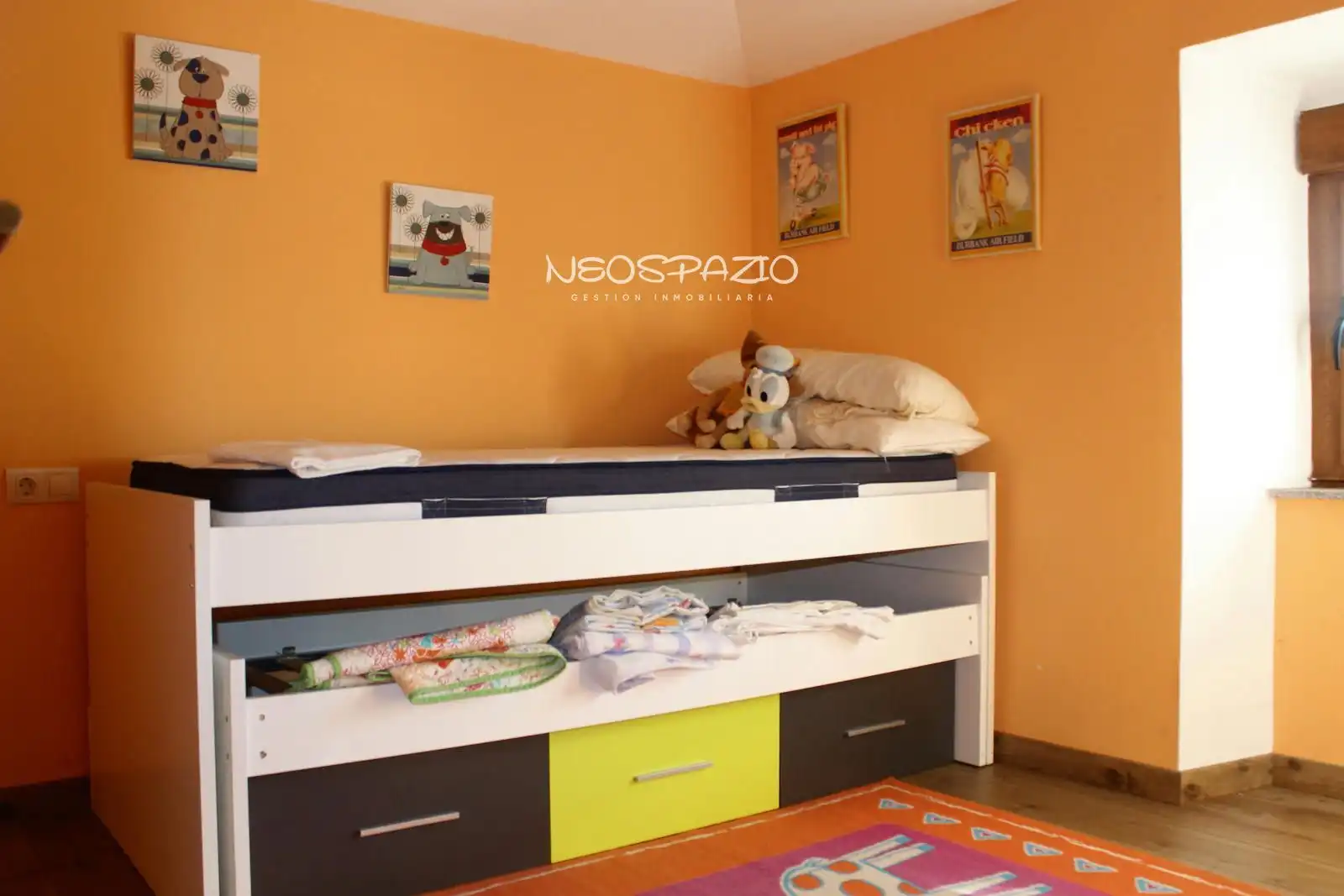 Bedroom of Detached homes for sale in Friol  with Furnished