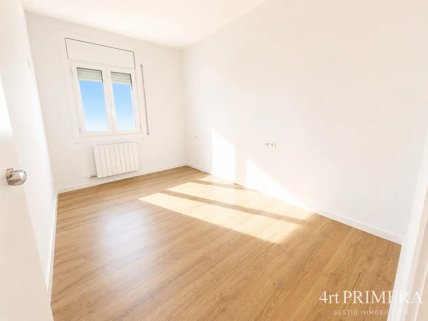 Schlafzimmer von Wohnung zum Verkauf in Granollers mit Heizung, Parkett und Ofen