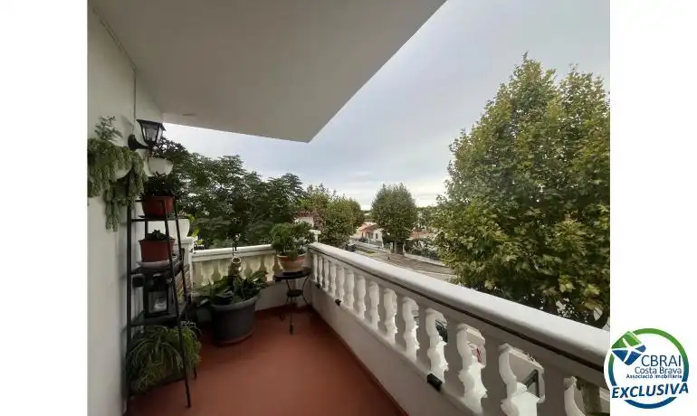 Balcony of Apartments for sale in Empuriabrava  with Air Conditioner, Terrace and Furnished