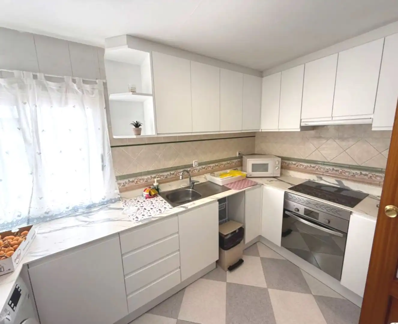 Cuina de Apartament en venda en Calpe / Calp amb Calefacció i Moblat