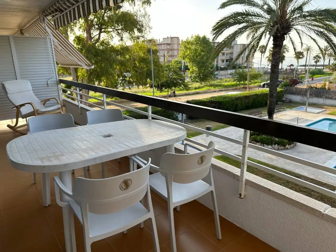 Terrassa de Pis de lloguer en Cubelles amb Calefacció, Parquet i Terrassa