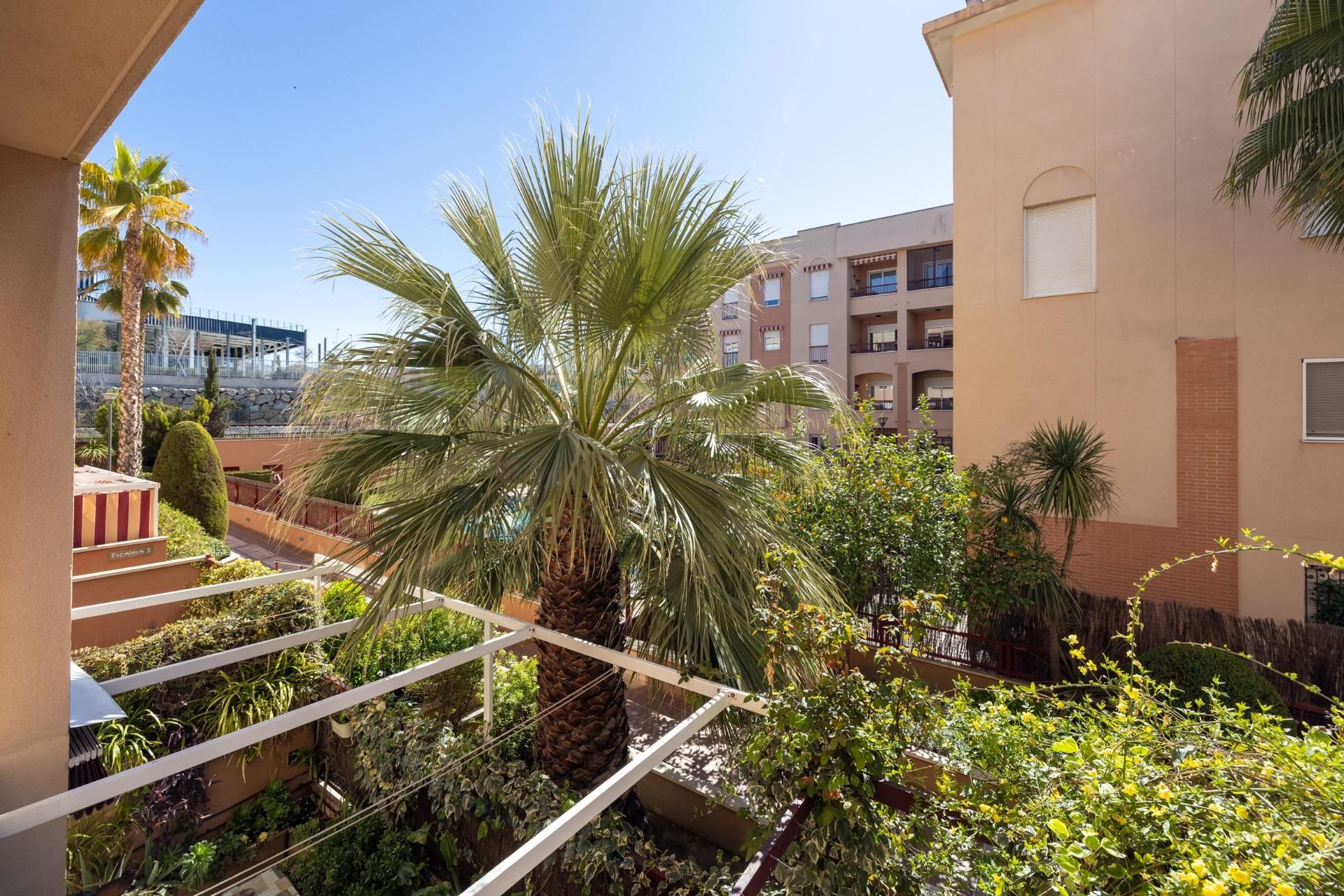 Terrace of Flat for sale in  Granada Capital  with Air Conditioner, Heating and Private garden