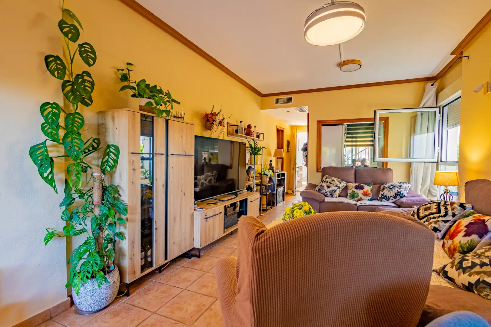 Living room of Apartments for sale in Vera  with Air Conditioner, Heating and Private garden