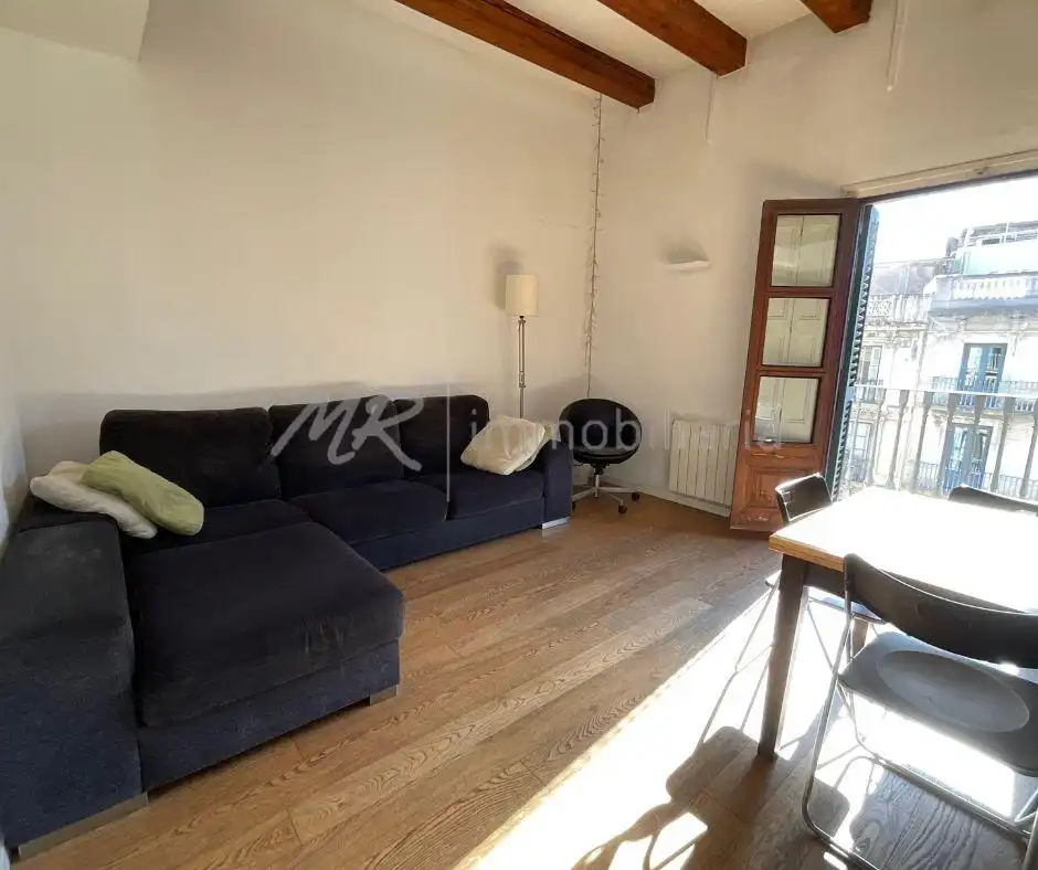 Sala d'estar de Àtic en venda en Barcelona amb Aire condicionat, Calefacció i Terrassa