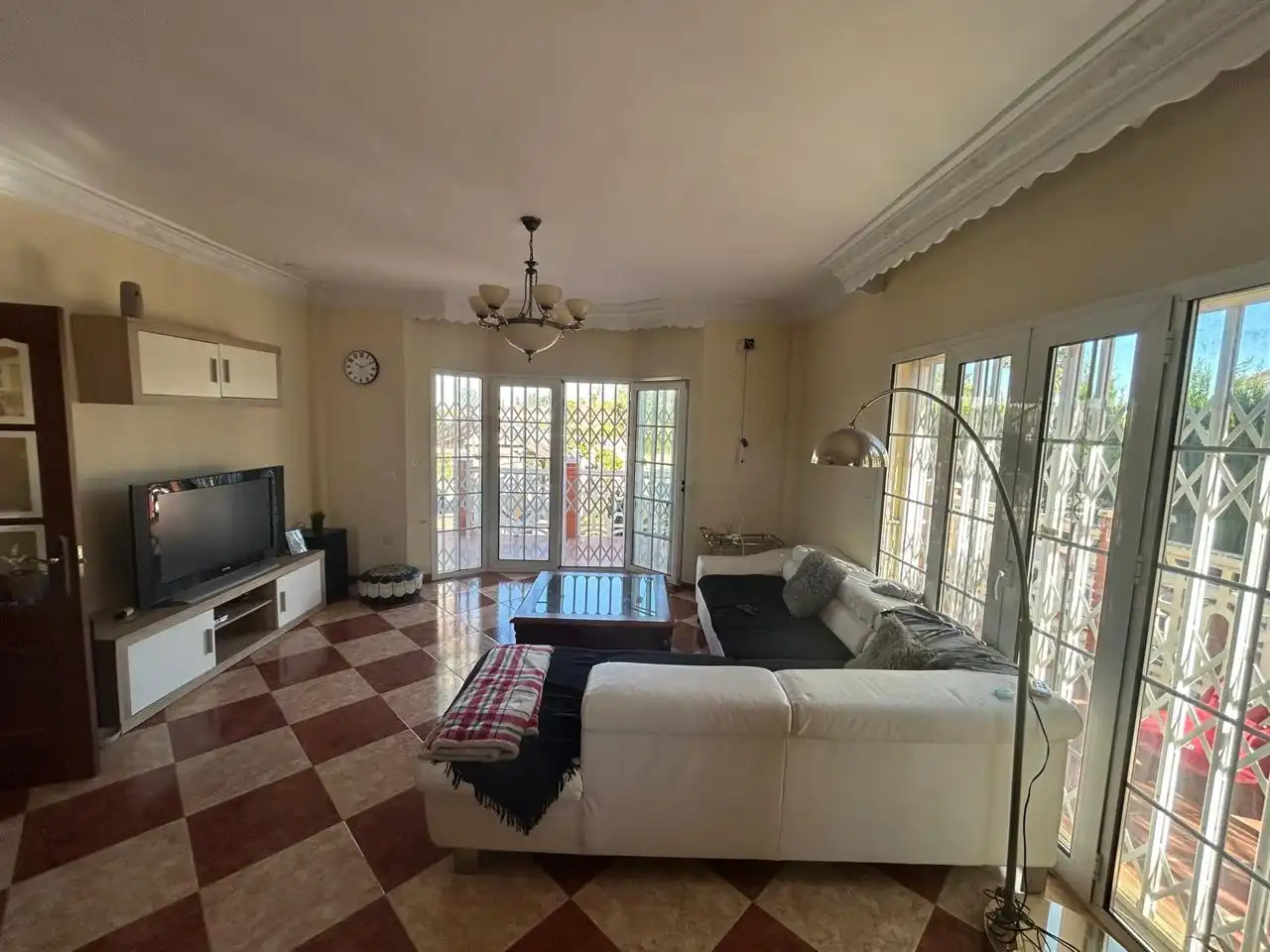 Living room of Houses for sale in Málaga  with Air Conditioner, Heating and Private garden