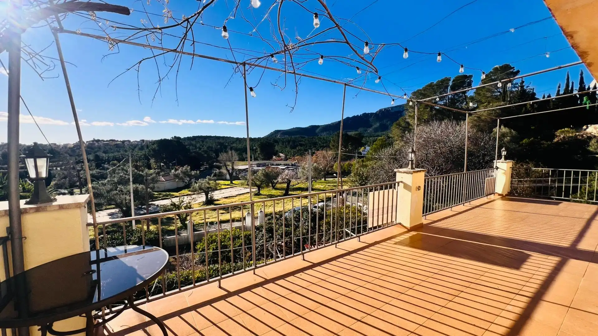 Terraza de Finca rústica en venta en Pratdip con Aire acondicionado, Jardín privado y Terraza