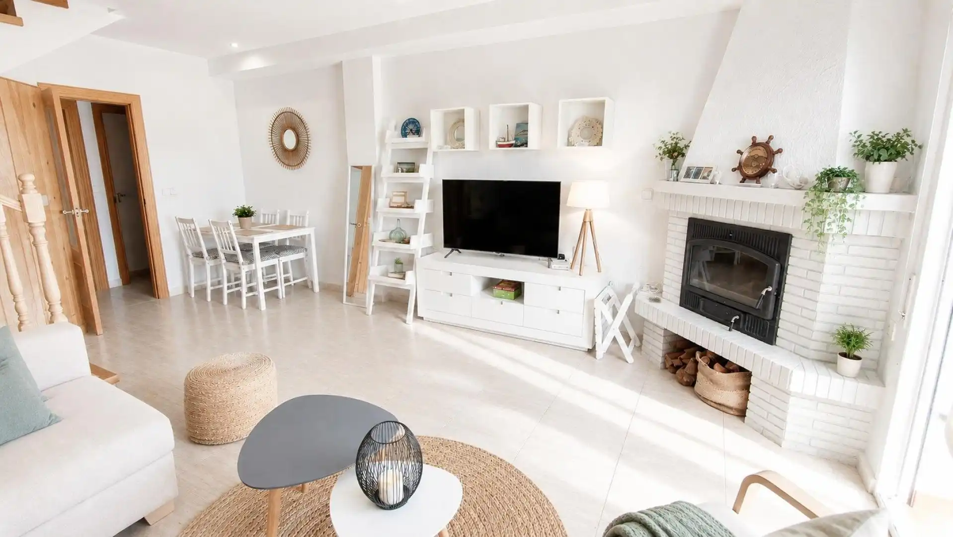 Sala de estar de Dúplex en venta en Bigastro con Aire acondicionado, Terraza y Piscina comunitaria