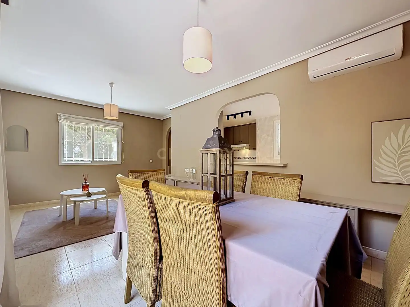 Dining room of Detached homes for rent in Pilar de la Horadada  with Air Conditioner and Community pool