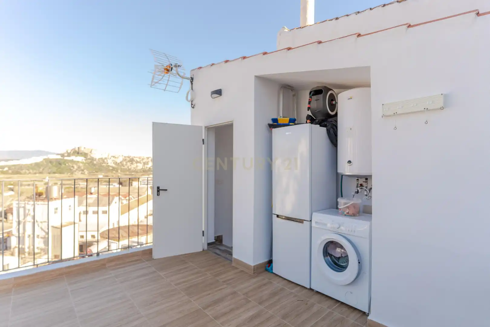 Balcony of Houses for sale in Salobreña  with Air Conditioner