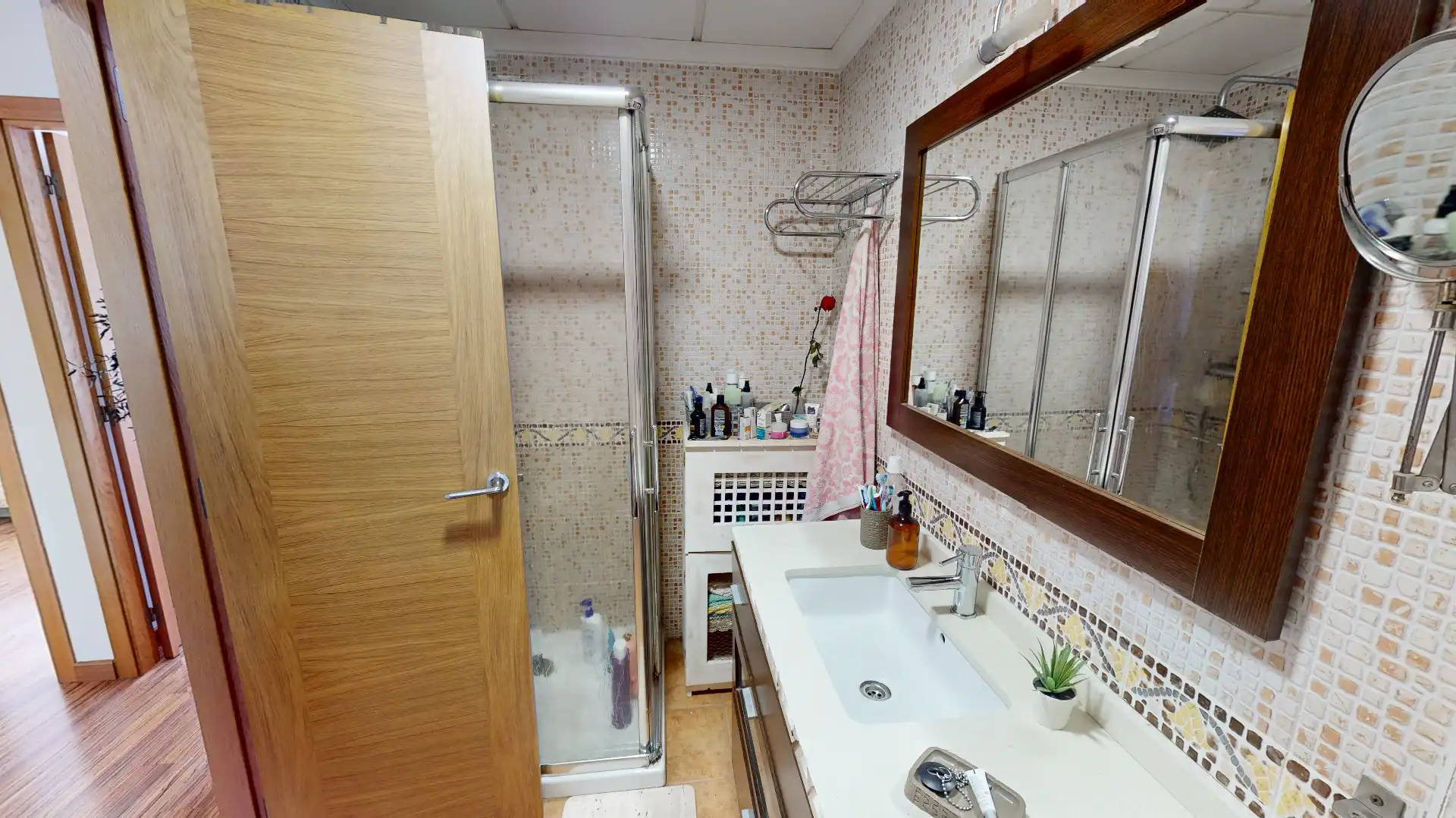 Baño de Casa adosada en venta en Aspe con Aire acondicionado, Terraza y Amueblado