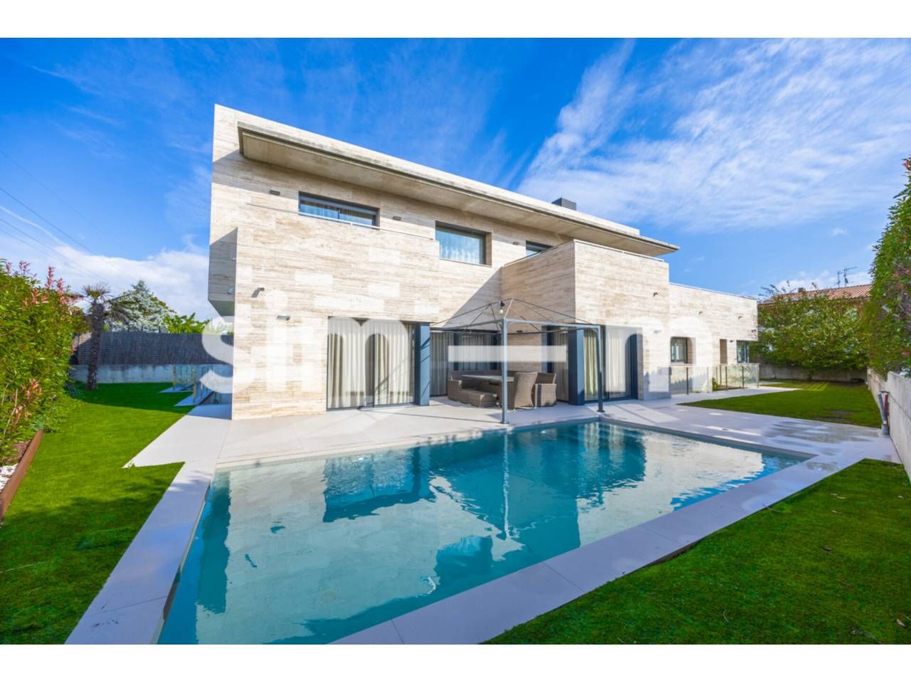 Exterior view of House or chalet for sale in Vic  with Air Conditioner, Heating and Private garden