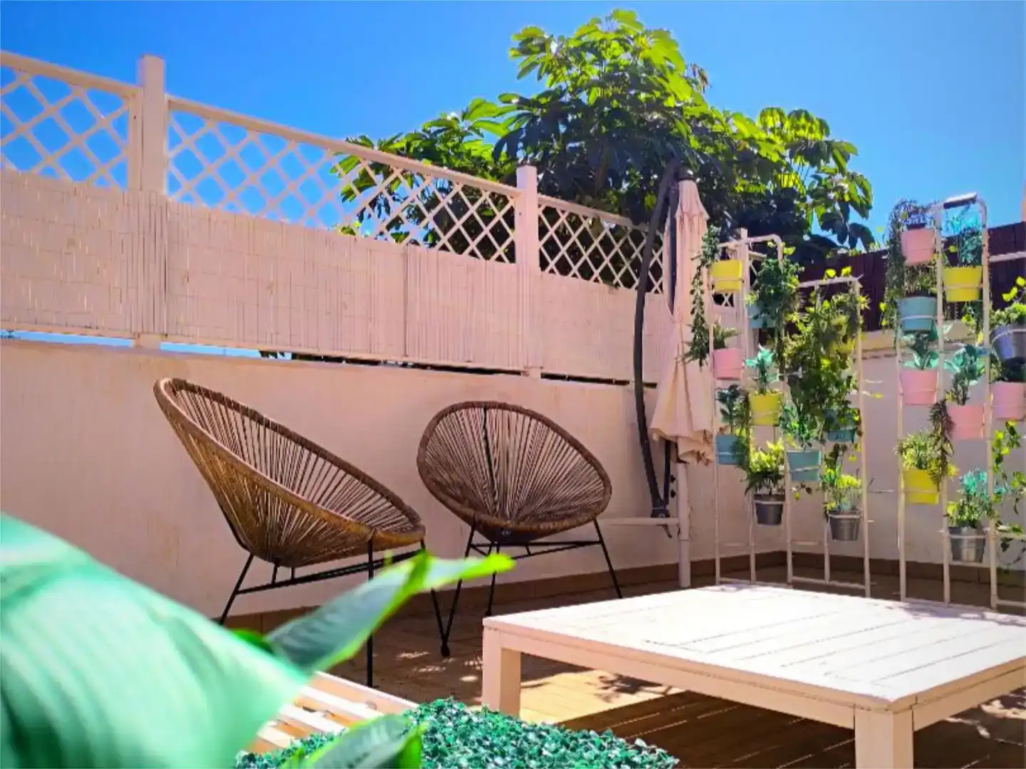Terrace of Flat for sale in Vélez-Málaga  with Private garden, Storage room and Swimming Pool