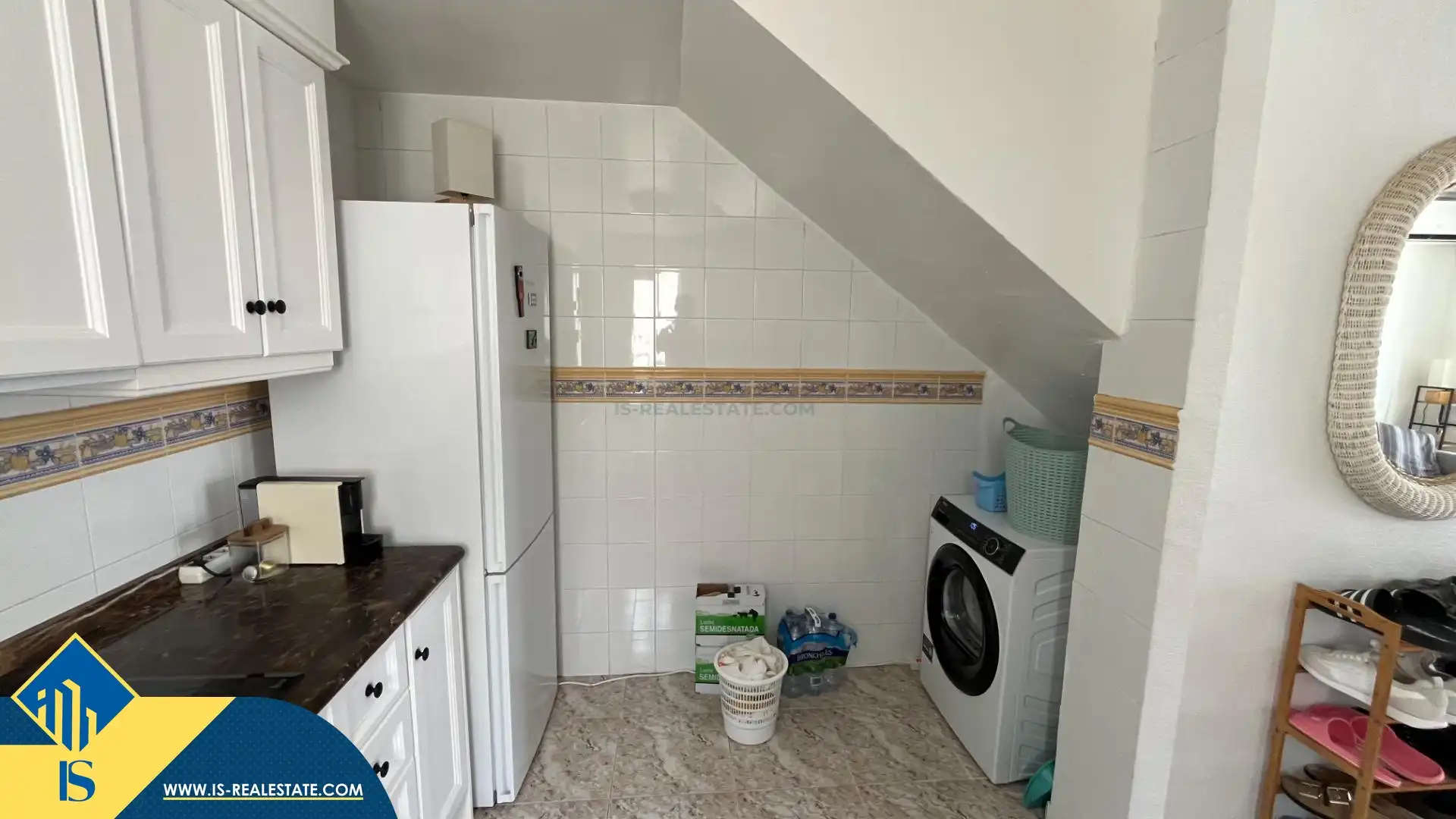 Kitchen of Flat for rent in Orihuela  with Air Conditioner, Terrace and Furnished