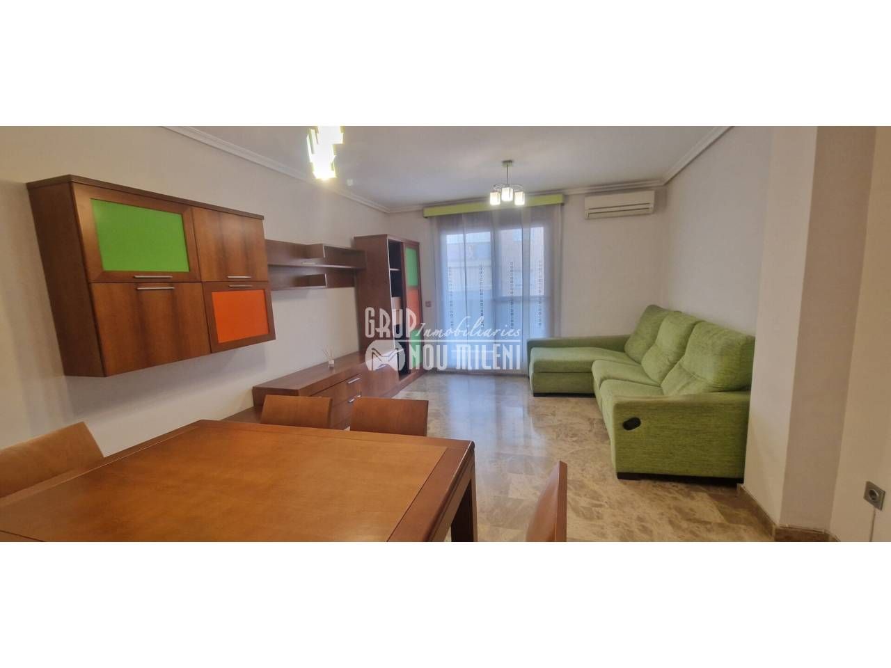 Living room of Flat for rent in Catarroja  with Storage room, Furnished and Balcony