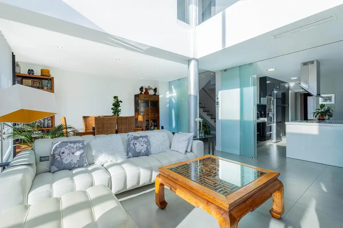 Living room of Houses for sale in Torrejón de Ardoz  with Heating, Private garden and Terrace