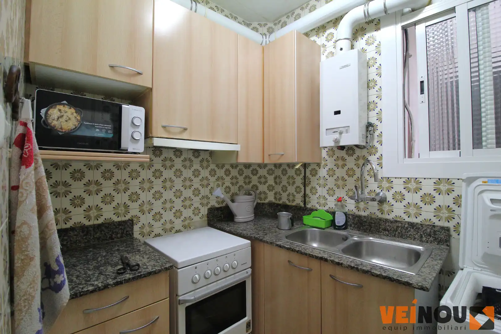 Cocina de Piso en venta en Barcelona con Balcón